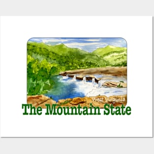 West Virginia, The Mountain State Posters and Art